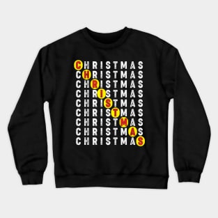 Christmas Word Search T-shirt Crewneck Sweatshirt